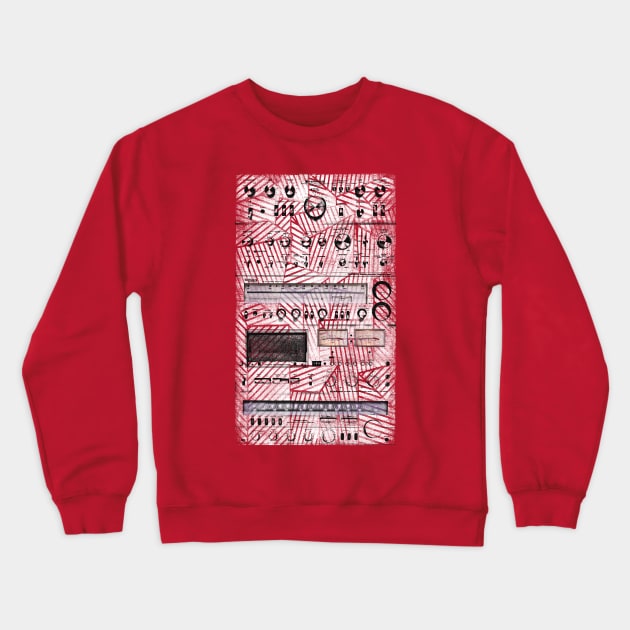 Hi-Fi Crewneck Sweatshirt by bulografik